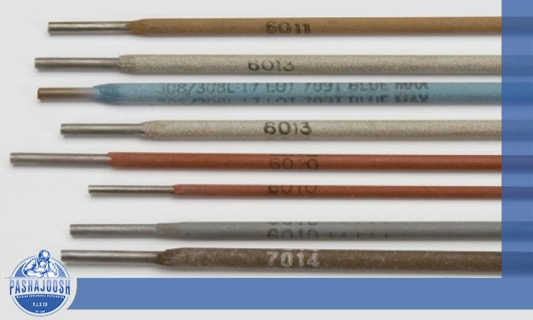 طبقه بندی الکترود ها از نظر جنس فلز