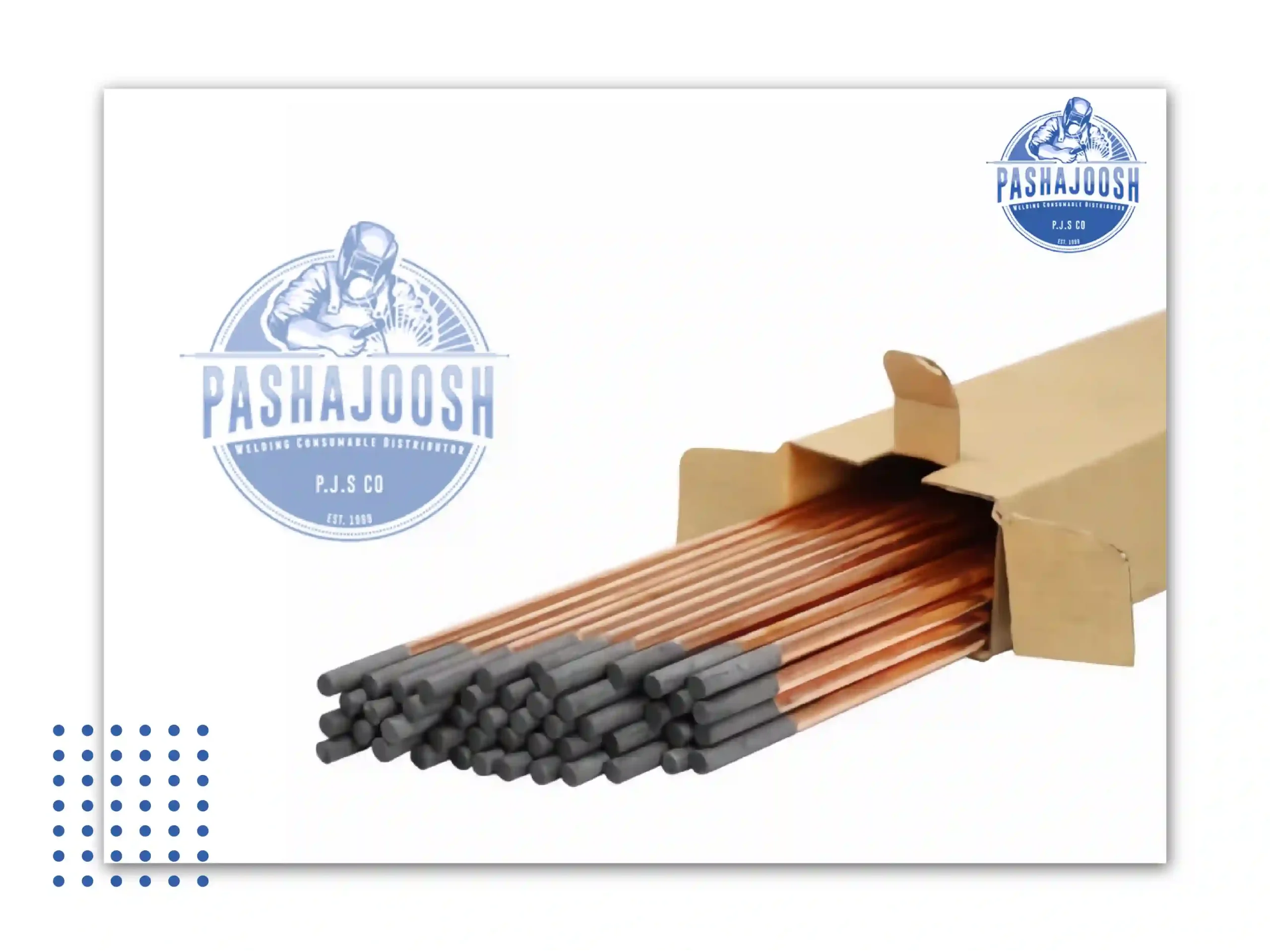 خرید الکترود مس از پاشاجوش (pashajoosh.com)