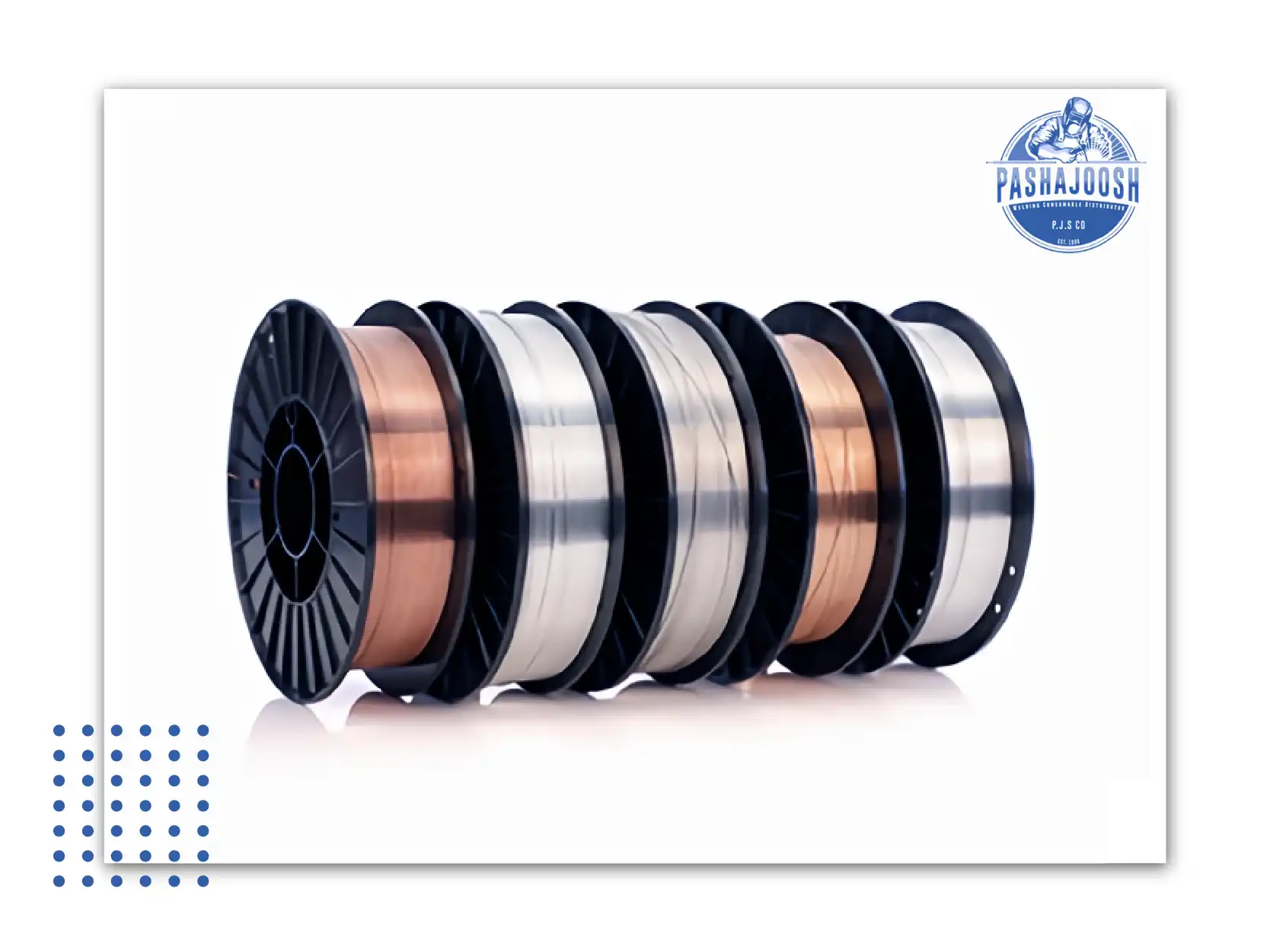 خرید سیم جوش و مفتول جوشکاری از پاشاجوش (https://pashajoosh.com)