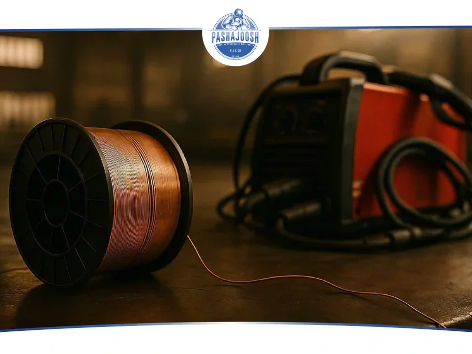 سیم جوش فولادی: ویژگی‌ها، انواع و انتخاب بهترین سیم جوش برای پروژه‌های صنعتی (pashajoosh.com)