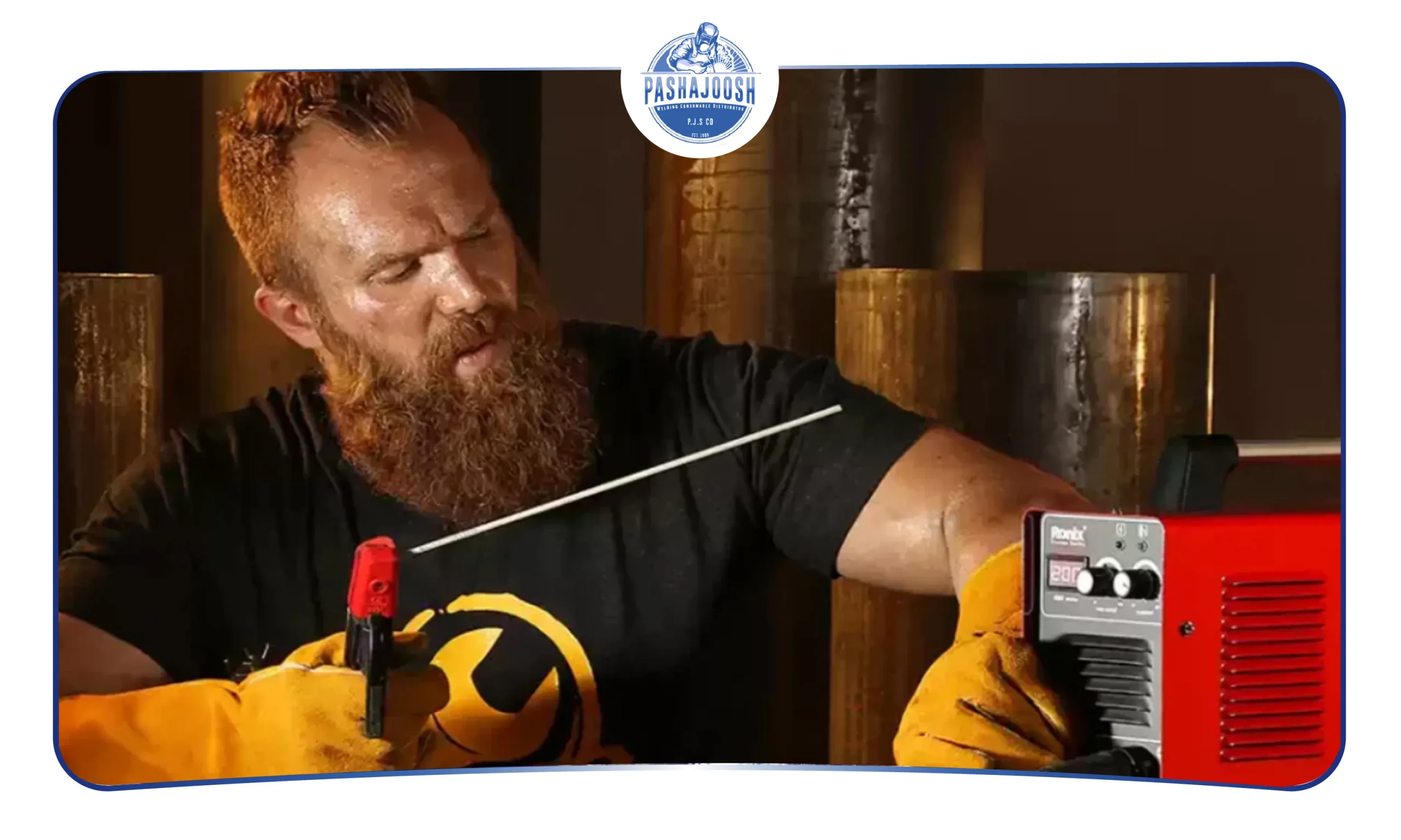 چرا الکترود استیل بهترین گزینه برای جوشکاری است؟ (pashajoosh.com)